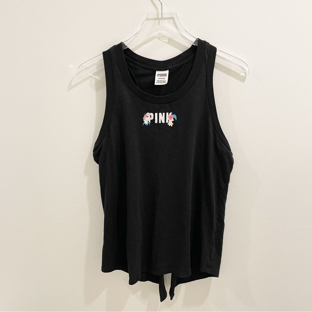 Victoria’s Secret PINK Black Backless Tank Top